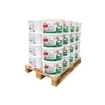 E-delux - Wandfarbe Profhome Objektweiß Innenfarbe Farbe Hochergiebig Gut Deckend Matt Weiß 1 Pal. 400 L Für 2560 Qm