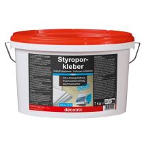 Decotric Stiroporkleber 7kg Colla Per Polistirolo Ed Espanso Rigido