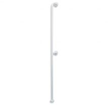Corrimano Verticale 180cm – Acciaio Inox AISI 304 – Colore Bianco – Accessori di Fissaggio Inclusi