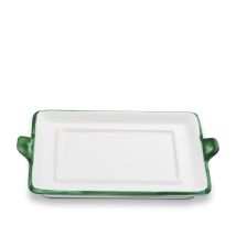 Base para mantequera con borde verde – Apta para lavavajillas – Apta para microondas
