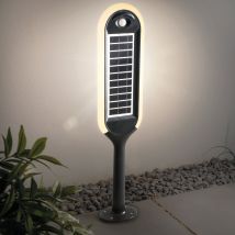 Solar Lampe D'Allée Avec Module Solaire Des Deux Côtés Lampe Solaire Outdoor 102272 - Esotec