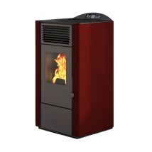 Poêle À Granulés - Punto Fuoco Lory 8 Kw Rouge