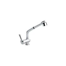 Emmevi 4066 Laguna Miscelatore Monocomando Con Doccetta Estraibile E Canna Alta Nero