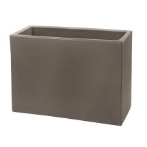 Teraplast - Jardinera Rectangular Capuchino 115x50 Cm H 50 Mod. Schio Cassa