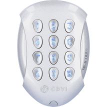 CDVI – Código de teclado Bluetooth 4.0 Galeo – Control de acceso – 3 relés – 100 códigos de acceso – Aluminio resistente al vandalismo