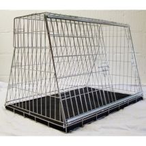 Forest Master - Pet World Cdc38 Hatchback Car Dog Cage Crate Pet Travel Guard (97x66x67cm)