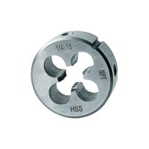 Filettatura NPT 1/8 – HSS – Forma chiusa – Taglio a spillo – Filettatura esterna di calibro
