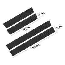 Seuil De Porte De Voiture (vierge) - Autocollants En Fibre De Carbone Pour Ford Fusion Ghia,ranger Edge,mondeo Escape St Et Shelby Taurus