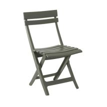 Grosfillex - Silla Plegable Miami - Forest Green - Resina