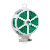 Supermarket - Wire Dispenser With Integrated Cutter For Plants And Garden (50 M) Green