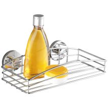 Self Confort - Wenko, Vacuum-loc, Wandablage, Duschablage - Befestigung Ohne Bohren - 26 X 14 X 6,5 Cm