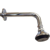 Tecom - Brazo De Ducha Con Rociador Y Rosetón De 20 Cm De Largo Dbrd20sofb Cromo