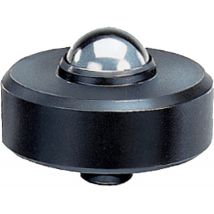 Conector bola Kugel6445 – Acero remunerado – Bola giratoria – Brünierton – Dureza: Bola endurecida