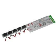 Gerätehalter-Schiene Universal für Gerätestiele – 0,5 m – Aluminium