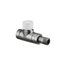 Valvola Diritta Serie E, 1/2, Acciaio Inox, M30x1.5