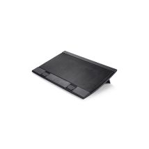 Deepcool Laptop-kühler Wind Pal Fs, Schlank, Tragbar, Hohe Leistung, Zwei 140-mm-lüfter, 2 X Usb-hub, Bis Zu 17 Zoll 382 X 262 X 46 Mm 922 G