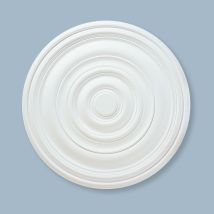 Nmc - Ceiling Rose Alanna 740mm Resin Strong Lightweight Not Polystyrene Easy Fix 74cm