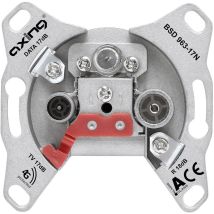 Presa Per Antenna Tv, Onde Ultracorte, Data Axing Bsd 963-17n Da Incasso Presa Passante