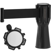 Ulsonix – Bobina con cinta de barrera para cono – 2 m – Nailon, Plástico – 23,2 cm