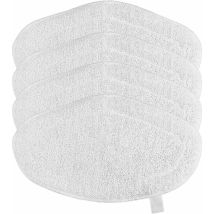 Mowze - Set Of 4 Replacement Mop For Polti Vaporetto Brush Vaporforce Paeu0332