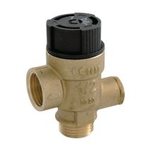 CHAPPEE – JJJ009950610 – Valvola di sicurezza 7 bar per scaldacqua – Filettatura 1/2" – Gruppo di sicurezza