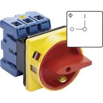 Kraus&naimer - Kg125.t203/01.e Lasttrennschalter Absperrbar 125 A 1 X 90 ° Rot, Gelb 1 St.