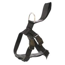 Flamingo - Arnes De Coche Para Cinturon De Seguridad De Perros Talla L Arnes De Seguridad Para Coche En Nylon Reforzado A39 70cm B53 86cm C25mm 17 24 