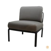 [gebraucht] B-ware Nardi Komodo Modulsofa Sofa Couch Modulcouch Sitzmodul Mittelelement Anthrazit