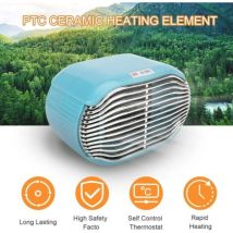 Chauffage D'Espace, 600/800 W Ptc Mini Chauffage En Céramique Avec Thermostat Faible Puissance Pour Chauffer Jusqu'à 108 Pieds Carrés Chauffage Rapide