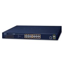 Planet Ipv6/ipv4, Gestionado De 16 Puertos, Gs-4210-16p2s