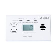 Detector De Monóxido De Carbono Con Pantalla Digital, 7 Dbco, 1 Año De Garantía. Kidde