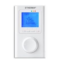 Etherma Et-14a Funkthermostat Weiß Mit Lcd-bildschirm