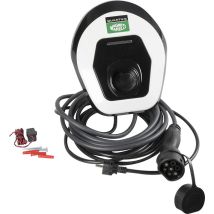 Magneti Marelli Wallbox Light Monofase - Caricatore Domestico Per Veicoli Elettrici - App Con Sistema Bluetooth -fino A 7,4 Kw - Spina Tipo 2 Con Cavo