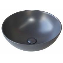 Mosavit - Ceram Lavabo Sobre Encimera Gris Oscuro - Ref: Msv-ceramgo