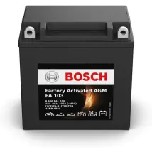 Batería De Moto Bosch Fa103 12v 9ah 100a