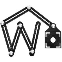 Règle De Positionnement De Trou De Mesure D'Angle En Alliage Métallique, Outil De Mesure D'Angle, Règle De Mesure D'Angle, Positionnement De Ceinture 