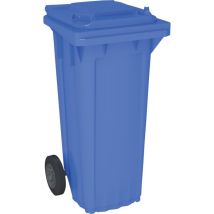 Cestino Wave 80 Litri Blu – HDPE – Resistente al calore e al gelo – Esterno