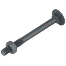 Ultima Bullone Legno Testa Tonda Nera 7x45 Mm Scatola 200