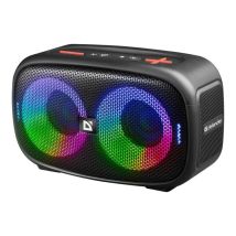 Altavoz Bluetooth Defender Q5 De 20 W Con Bluetooth, Radio Fm, Tarjeta Tf, Usb, Entrada Aux, Conexión Tws, Led Y Protección Ipx5.