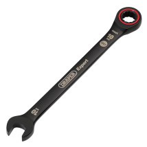 Draper 10.0mm Ratcheting Spanner 03881 Hi-torqâ Metric Ratchet Combination Spanners, Black