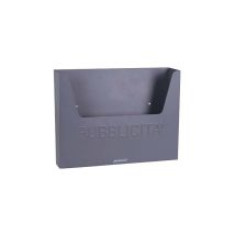 Brixo – Caja de Publicidad de Hierro Fundido – Tamaño: 34x5x25.5 cm – Resistente a heladas y humedad