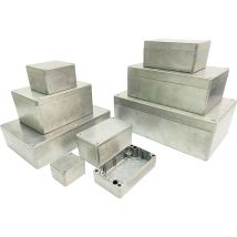 G107 Universal-gehäuse 125 X 80 X 40 Aluminium Aluminium Legiert Aluminium (natur) 1 St. - Gainta