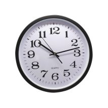 Reloj Oficina Grande 35 Cm Negro Bismark 329869