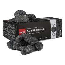 Desineo Sauna Steine 20 kg aus vulkanischem Granit – ideal für Saunaöfen – Zubehör erhältlich