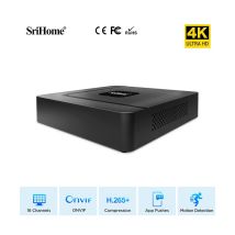 Nvs003 Nvr Srihome 16ch 4k 8 Megapixel: La Soluzione Di Videosorveglianza Avanzata Per La Sicurezza A 360°'
