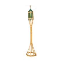 Bambus-Torcia 50cm – Außenleuchte aus Bambus – Tankvolumen 0,200 l – Elegante Gartenbeleuchtung