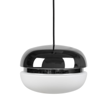[gebraucht] B-ware Hana Pendelleuchte Hängelampe Macaron Chrom Ø 18 Cm Wohnzimmer Beleuchtung