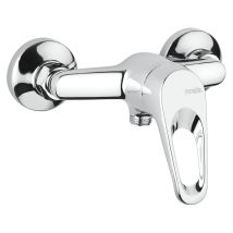 Mezclador De Ducha Externo Con Conexión 1/2"g Piralla Naomi 0no00028a16 Cromo