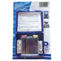 Kit di analisi pH e cloro in pastiglie – 204091 – 10 pastiglie per pH e 10 per cloro – Mareva