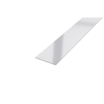 Striscia In Acciaio Inossidabile Decorativa Per Pareti 5cm X 270cm - Argento Satinato